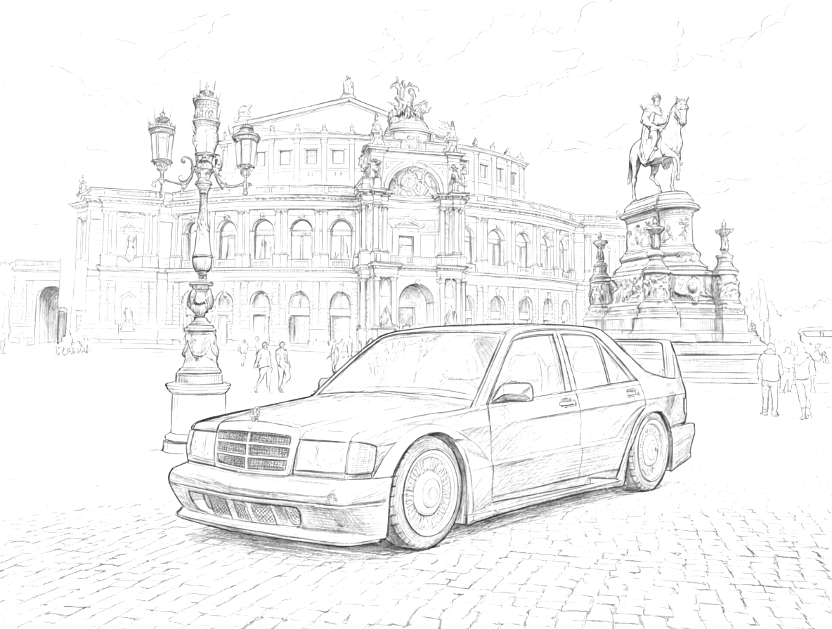 Mercedes-Benz 190E 2.5–16 Evolution II