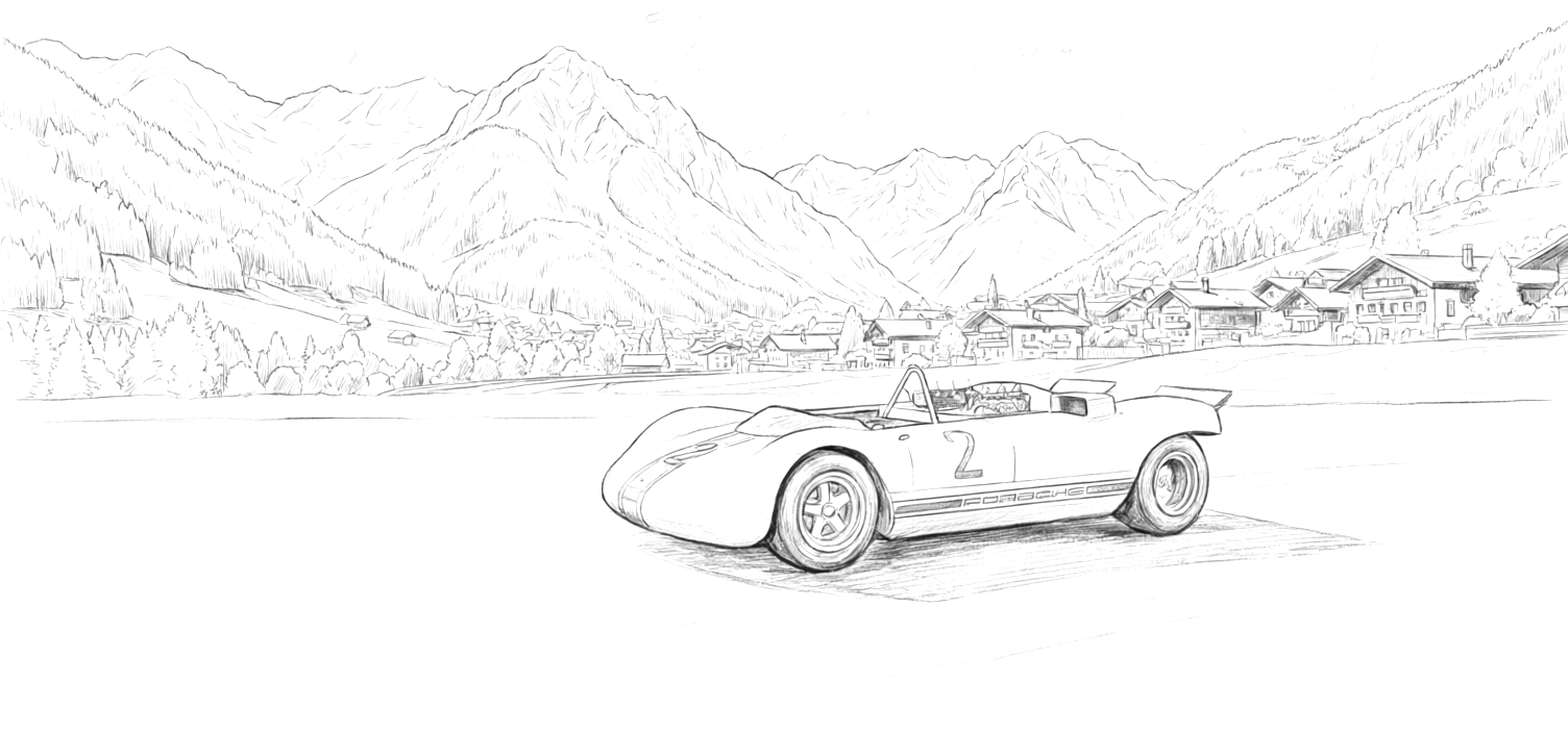 Porsche 909 Bergspyder